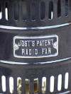Jost Hot Air Fan - Radio Fan