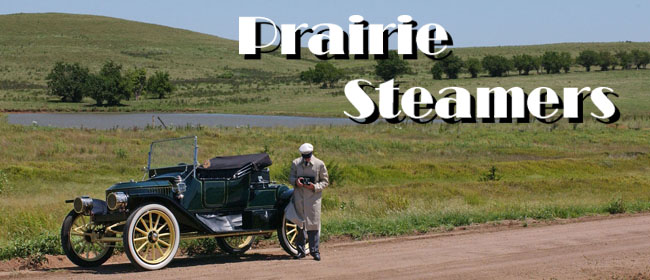Prarie Steamers - Flint Hills Steam Car Tour - click for info